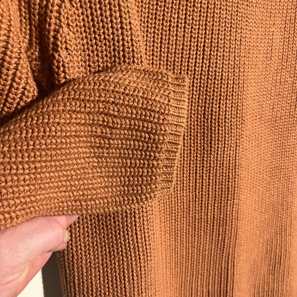 Jenni Kayne Textured Tan Crew Neck Sweater - Picture 12 of 13
